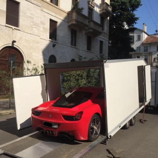 Ferrari 458 Italia Милан (Италия) - Москва (РФ)