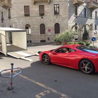 Ferrari 458 Italia Милан (Италия) - Москва (РФ)