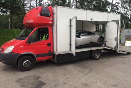 Lamborghini Huracán доставка Монако - Москва (РФ)