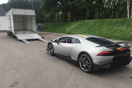 Lamborghini Huracán доставка Монако - Москва (РФ)
