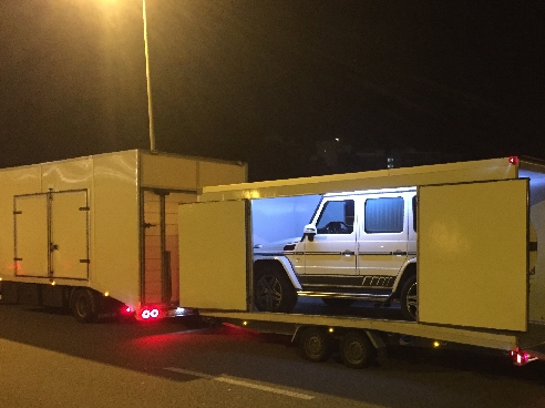 Mercedes-Benz G63 AMG Ницца (Франция) - Москва (РФ)