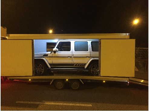 Mercedes-Benz G63 AMG Ницца (Франция) - Москва (РФ)