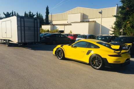 Porsche 911 GT2 RS Москва (РФ) - Салоники (Греция)