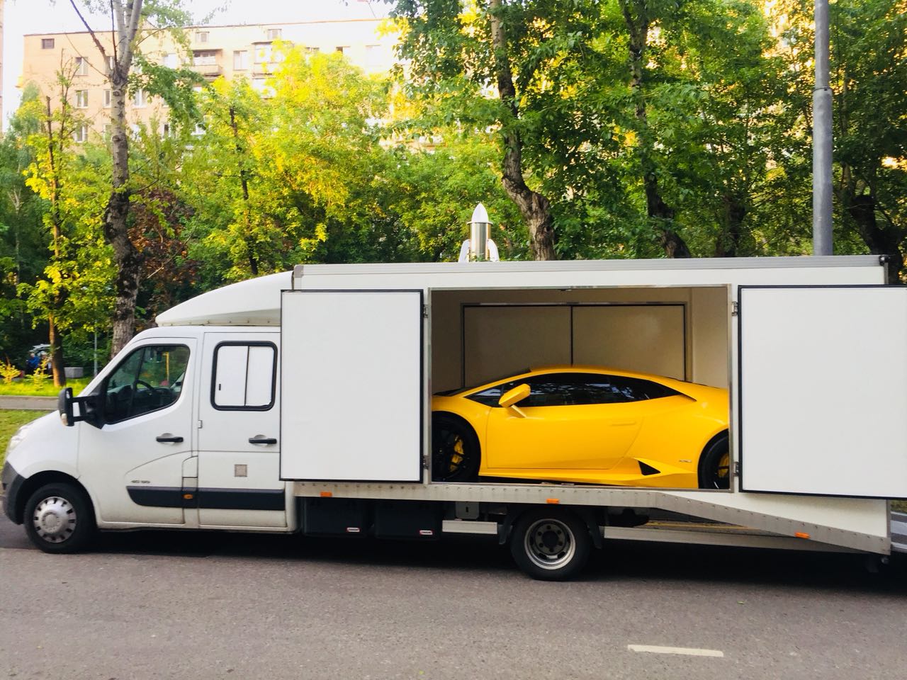 Перевозка Москва - Мюнхен Lamborghini Huracan