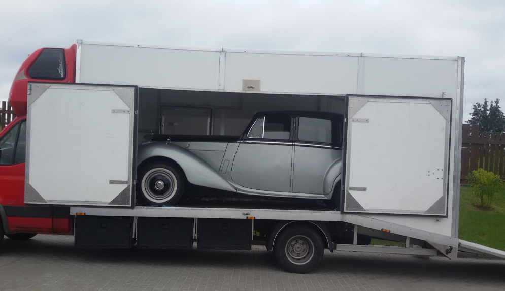 Перевозка ретро Bentley 1956 г. в. Германия - РФ