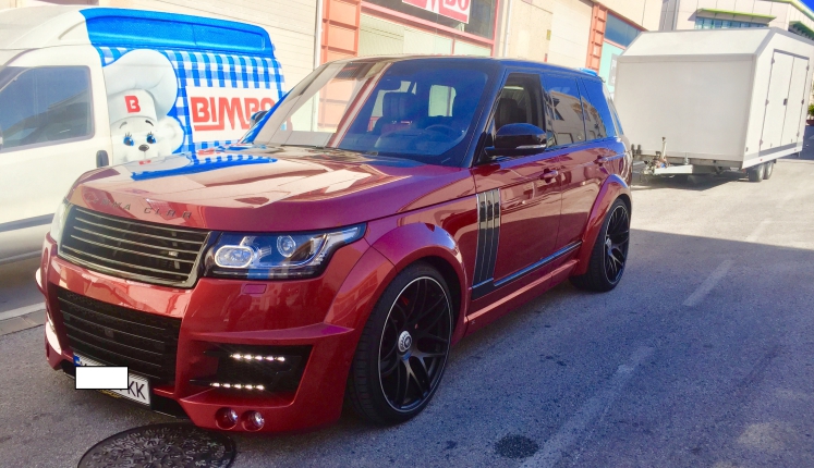 Перевозка Range Rover Vogue на автотюнинг по маршруту Киев (Украина) - Марбелья (Испания)